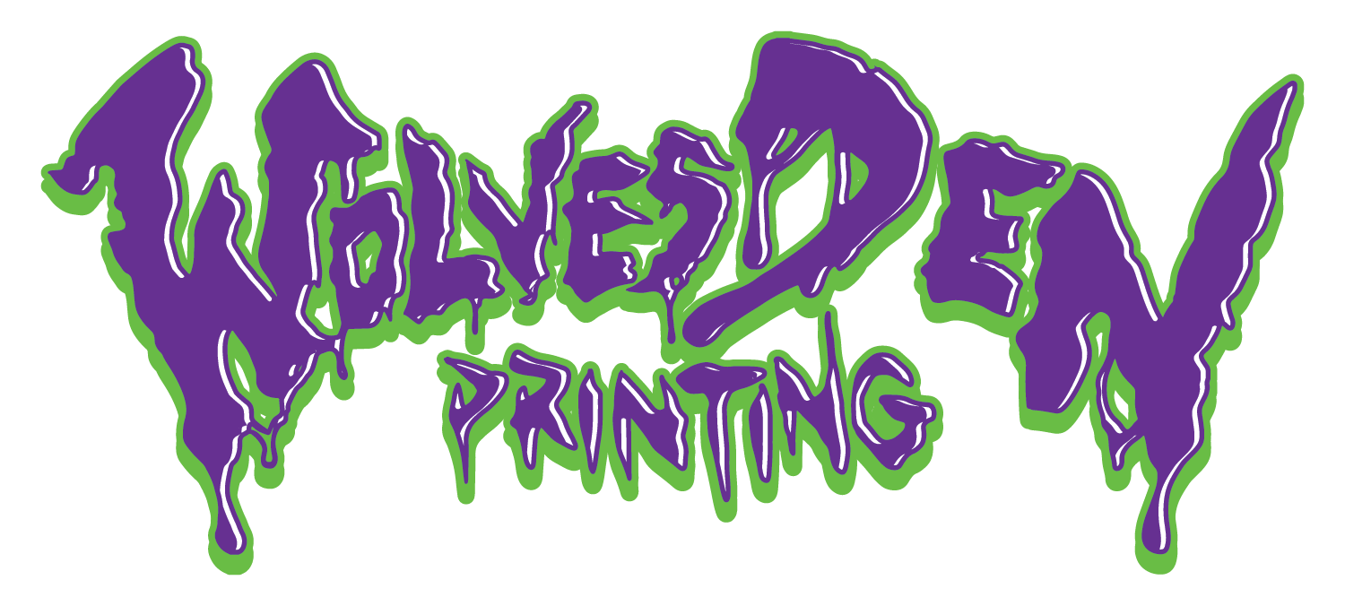 Wolves Den Printing Logo